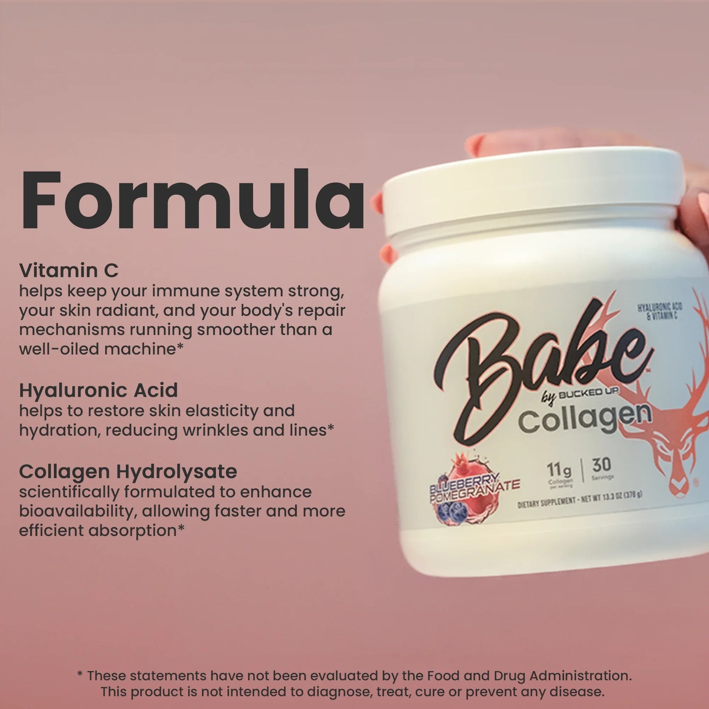 Babe Collagen - Blueberry Pomegranate