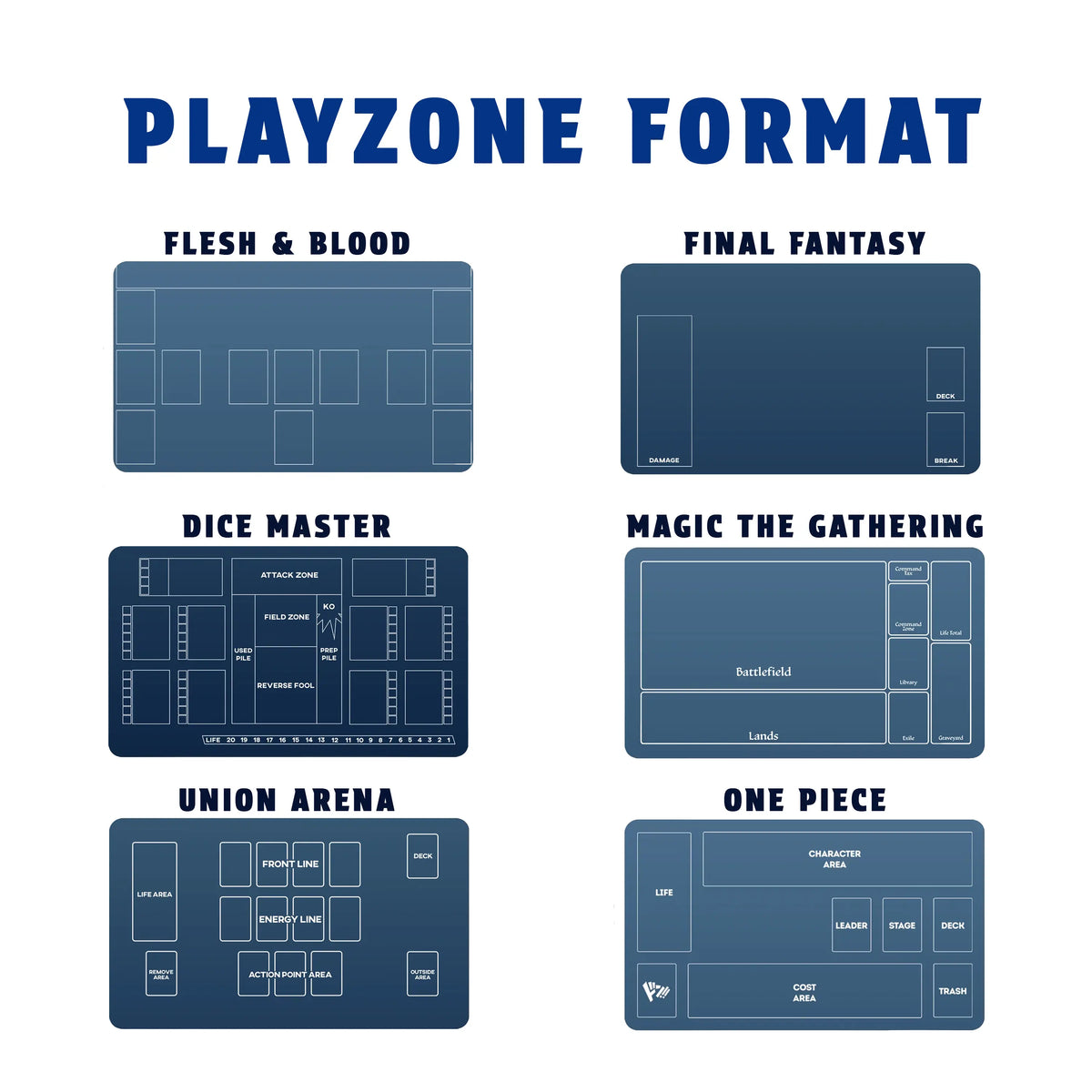 Ghostrick Monsters Playmat