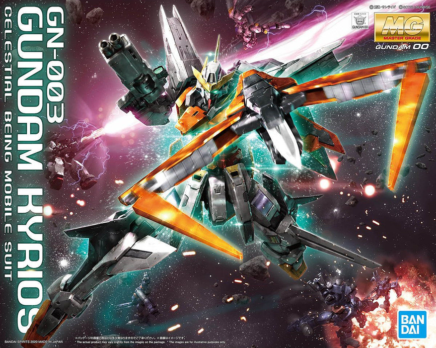 Mobile Suit Gundam 00 MG Gundam Kyrios 1/100