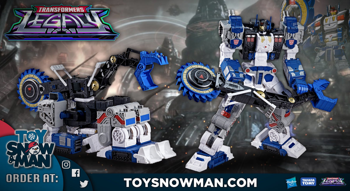 Transformers Generations Legacy - Titan Cybertron Universe Metroplex