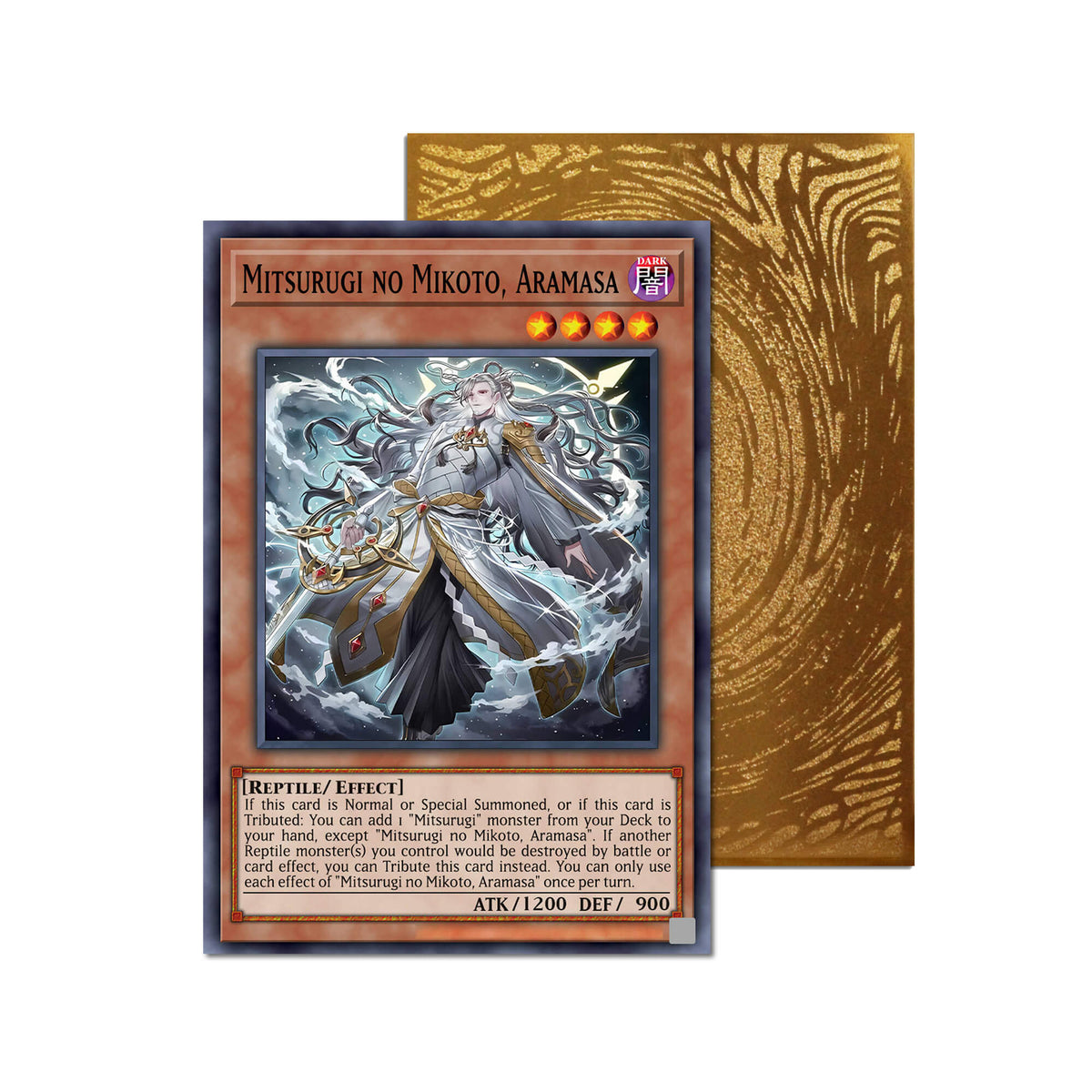 Mitsurugi No Mikoto, Aramasa Metal Orica Card