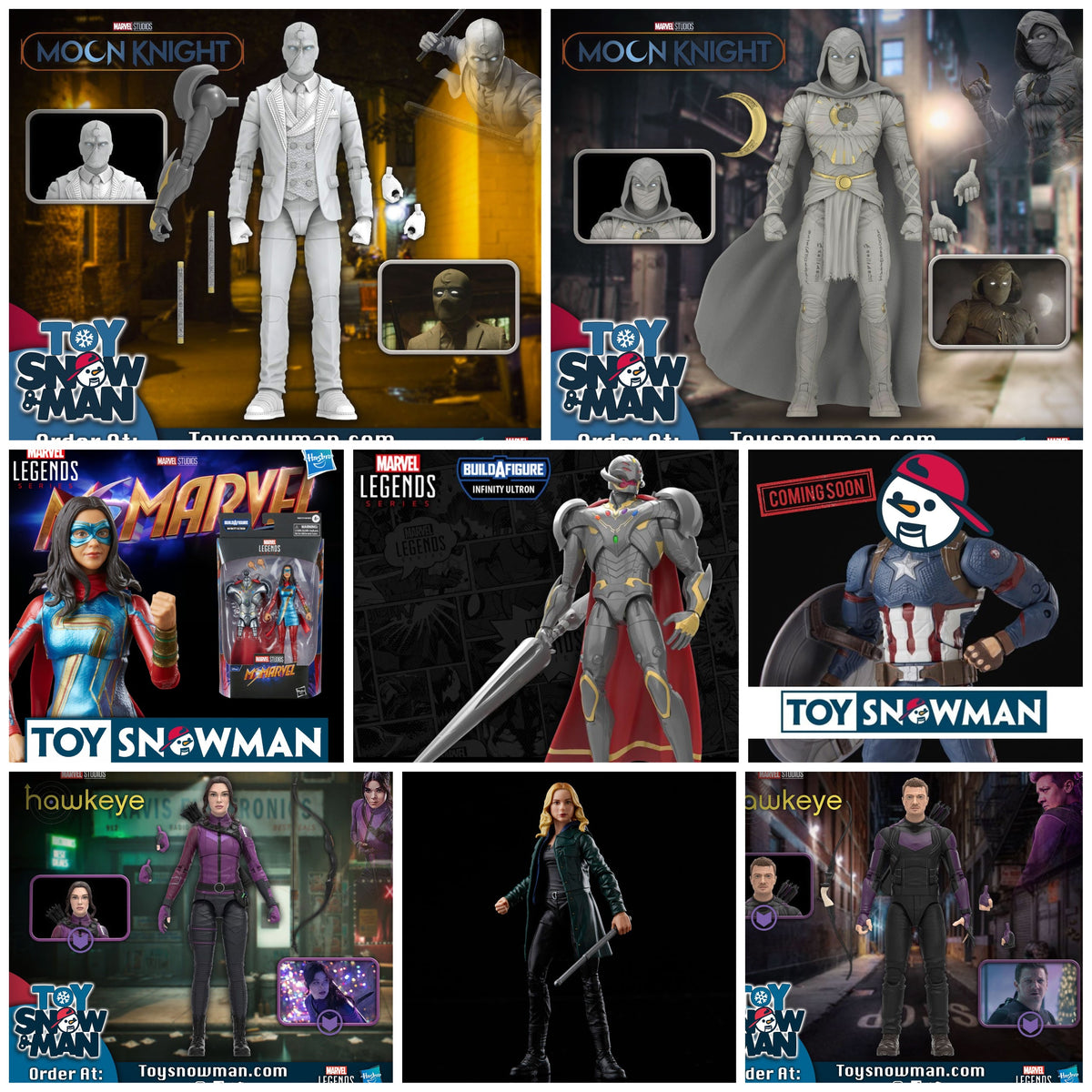 What IF... Marvel Legends Wave 2 Set of 7 Figures - infinity Ultron BAF