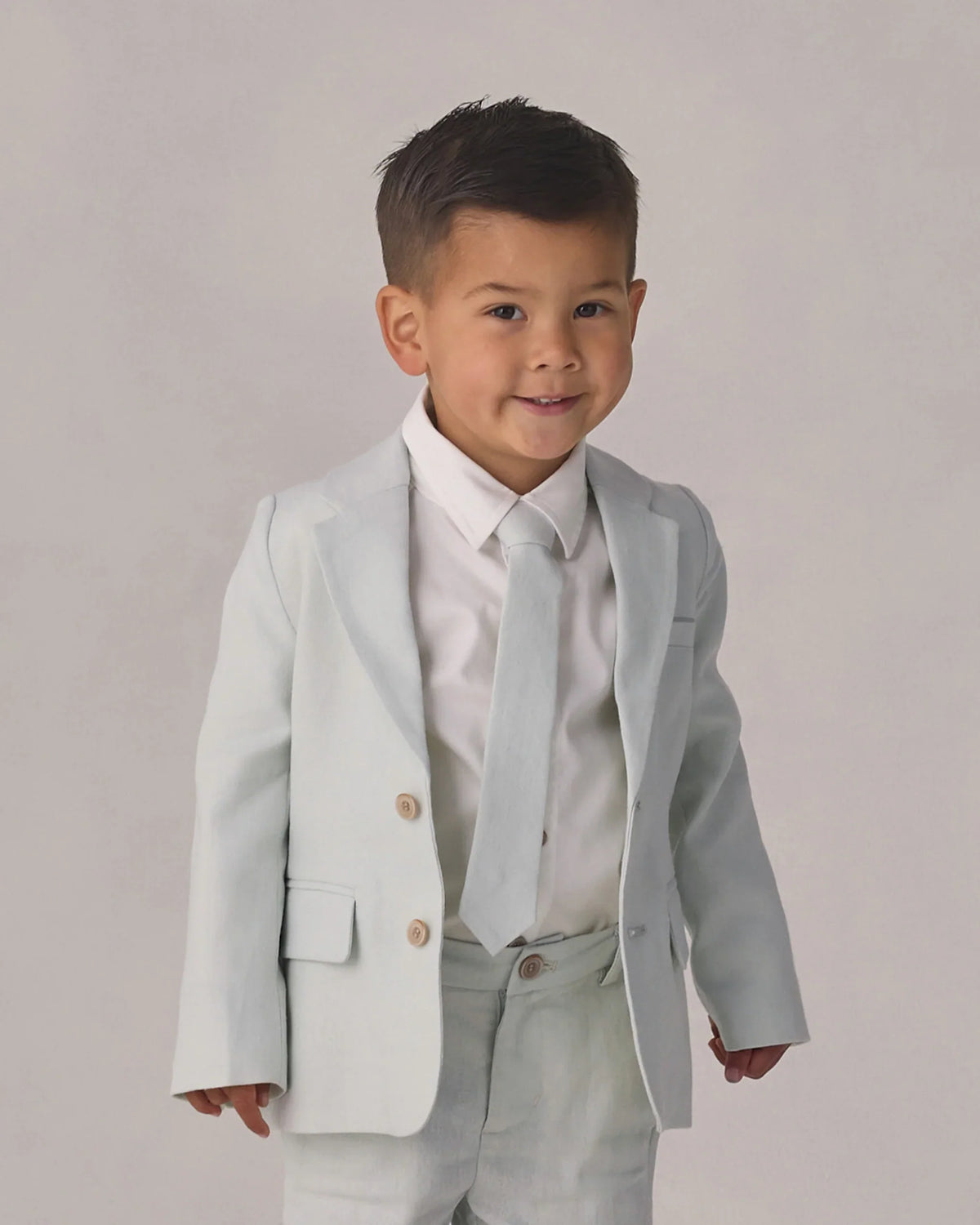Skinny Tie | Heathered Mist | Noralee