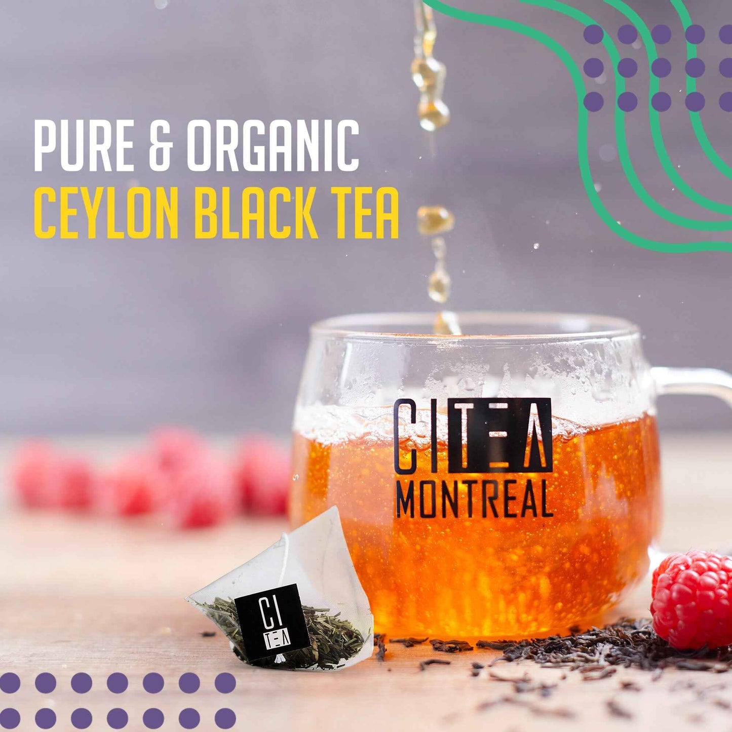 Organic Orange Pekoe - 24 Pyramid Tea Bags