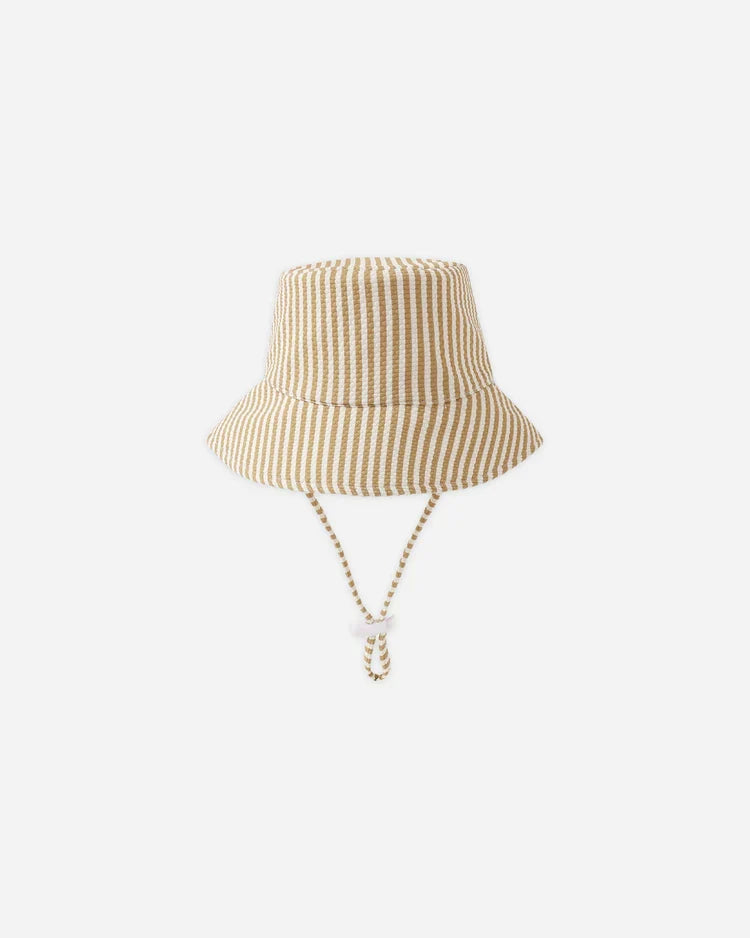 Bucket Hat | Honey Stripe | Quincy Mae