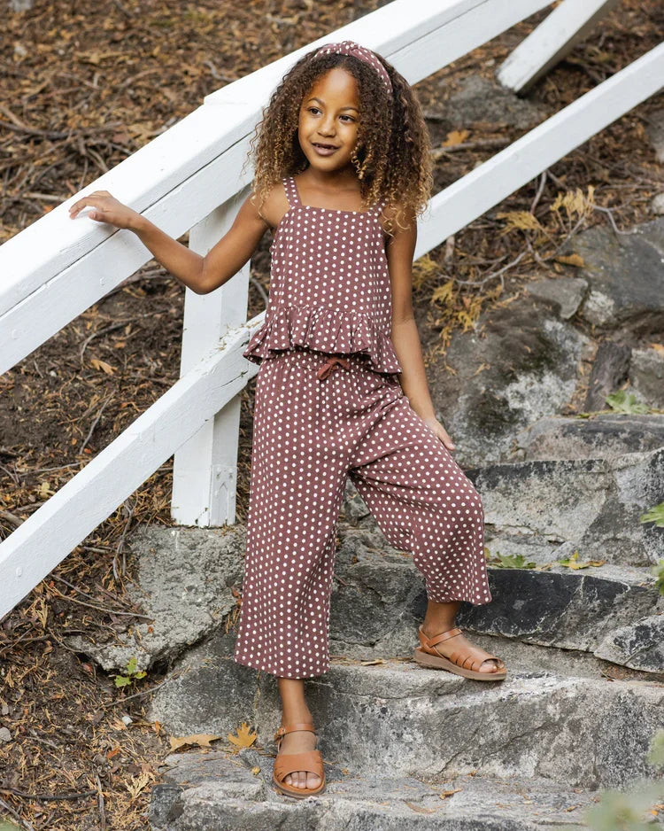 Kayli Set | Chocolate Polka Dot | Rylee & Cru