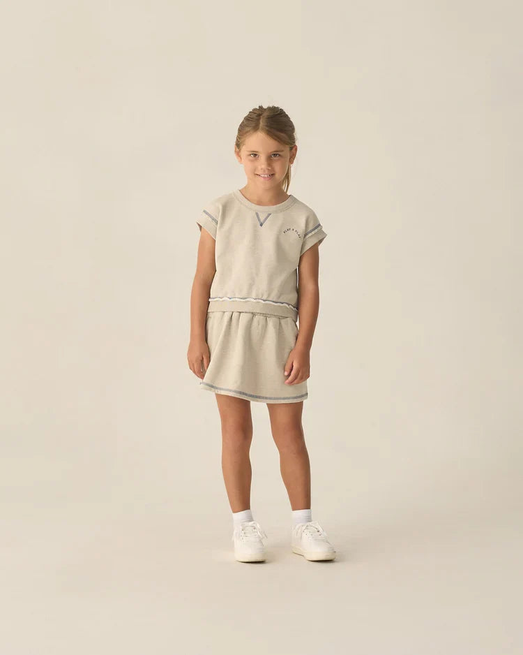 Victory Pullover | Heathered Oatmeal | Rylee & Cru