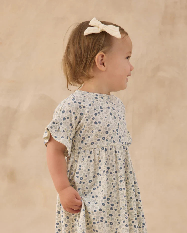 Babydoll Dress | Blue Ditsy | Rylee & Cru