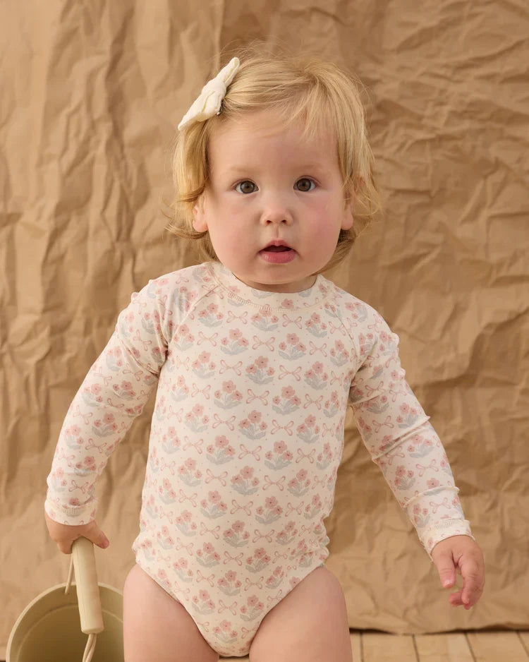 Delphine Rashguard One-Piece |  Blossom | Rylee & Cru