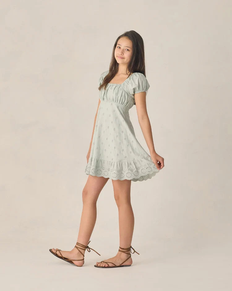 Teen Liv Dress | Seafoam | Rylee & Cru