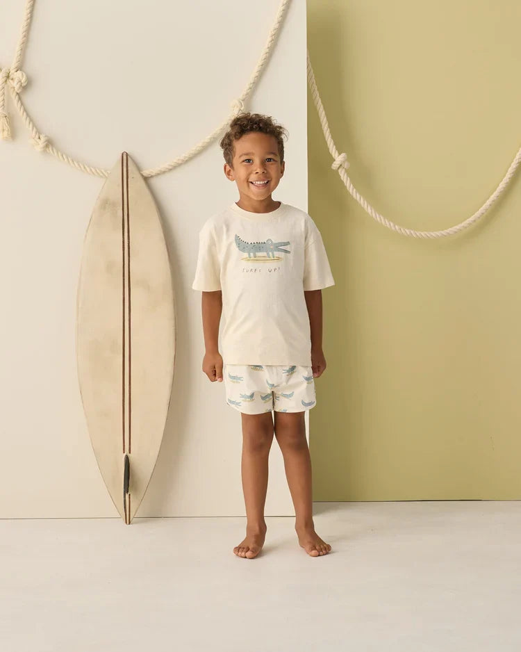 Relaxed Tee | Alligator | Rylee & Cru
