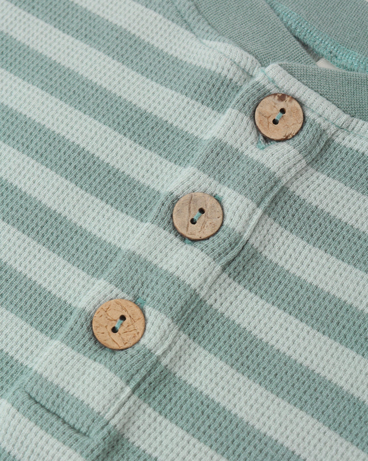 Summer Waffle Set | Sea Green Stripe | Rylee & Cru
