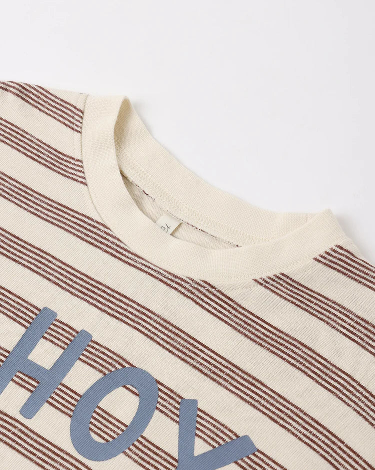 Relaxed Tee | Ahoy | Rylee & Cru