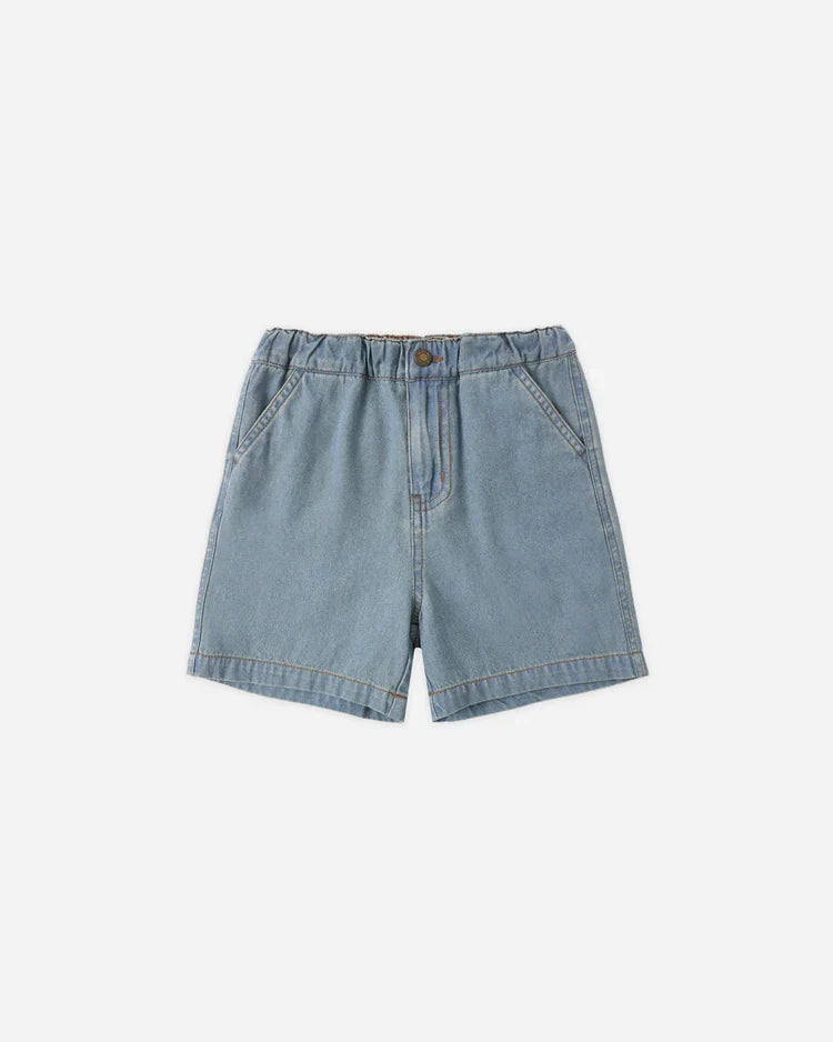 Dawson Short | Washed Blue | Rylee & Cru