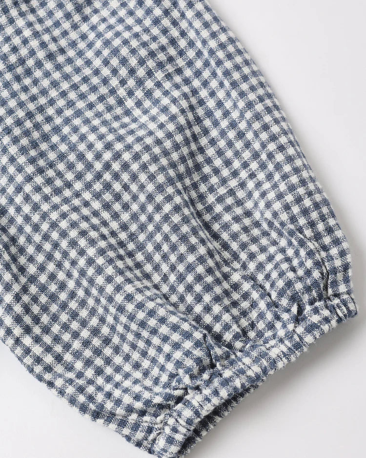 Juniper Set | Marine Gingham | Rylee & Cru