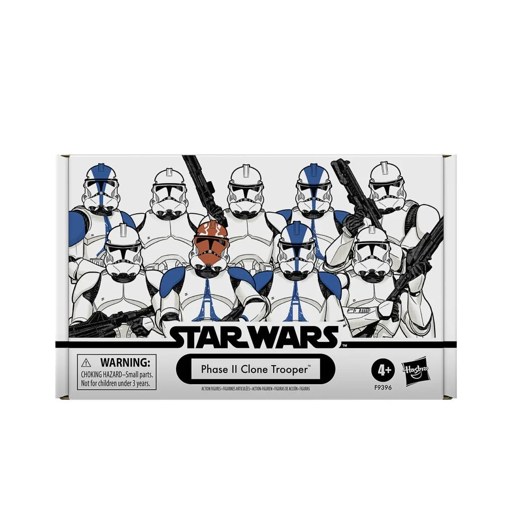STAR WARS: THE VINTAGE COLLECTION PHASE II CLONE TROOPER 4-PACK