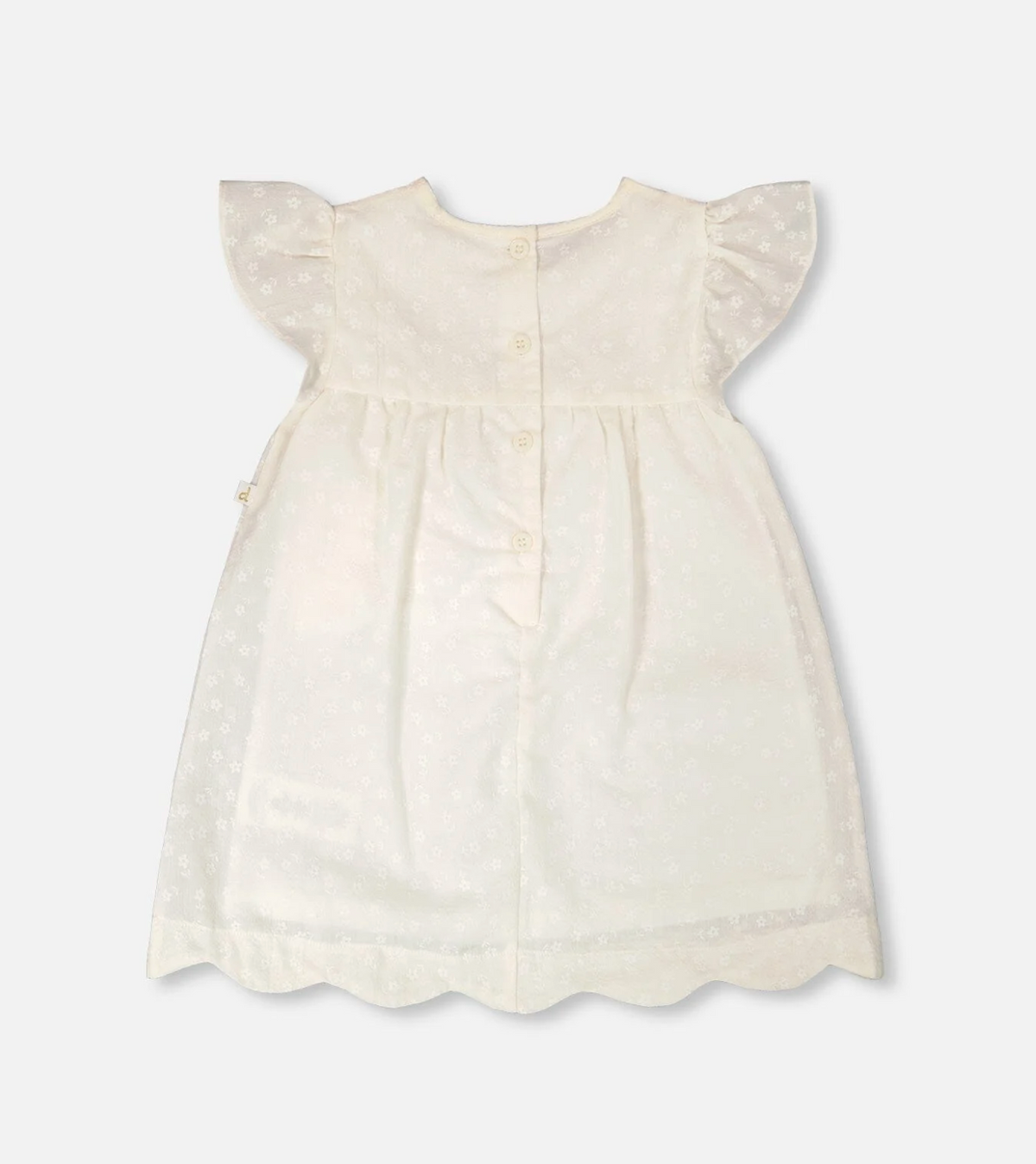 Poplin Dress | White | Deux Par Deux