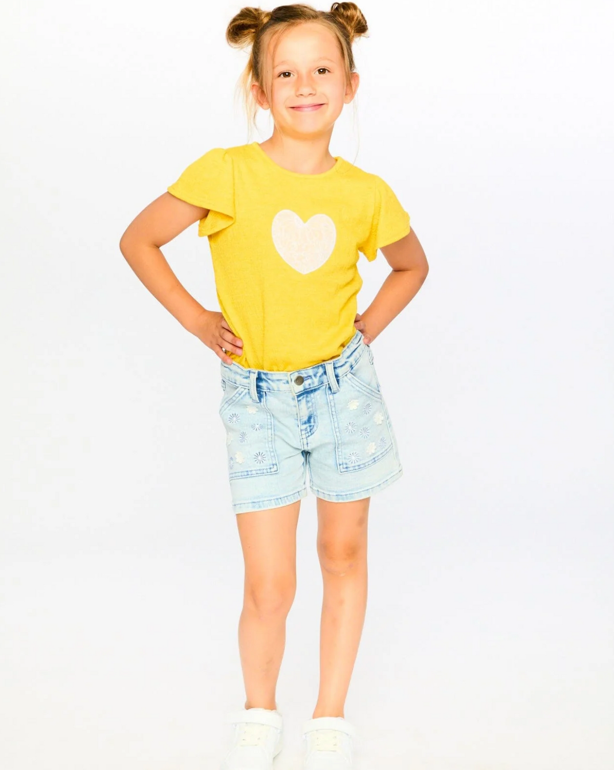 Denim Shorts | Light Blue Denim | Deux par Deux
