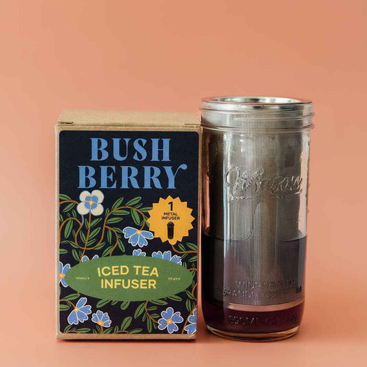 Iced Tea Infuser | Fits a Wide Mout Quart or 1/2 Gallon Mason Jar