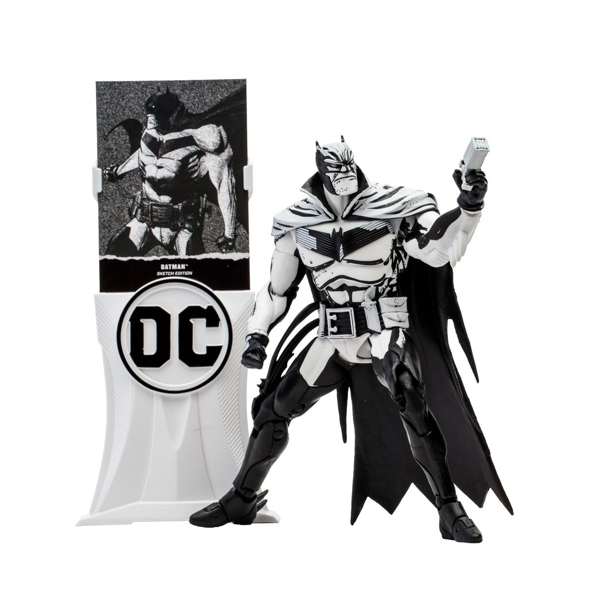 DC Multiverse - Batman White Knight Sketch Edition - Gold Label