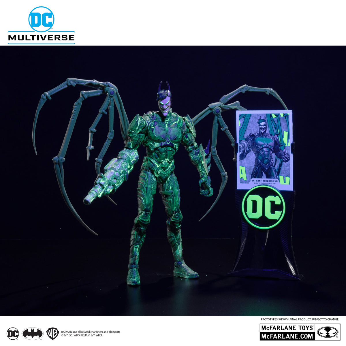 DC MULTIVERSE - BATMAN: FUTURES END UN (GITD)(GOLD LABEL)