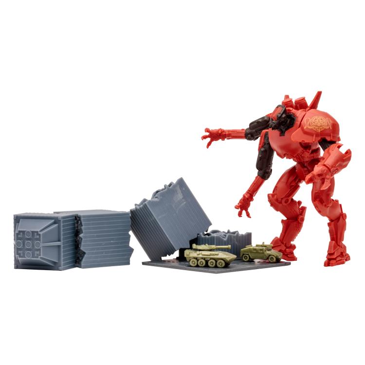 Pacific Rim: Tales From The Drift Crimson Typhoon 4" Action Figure Playset with Comic