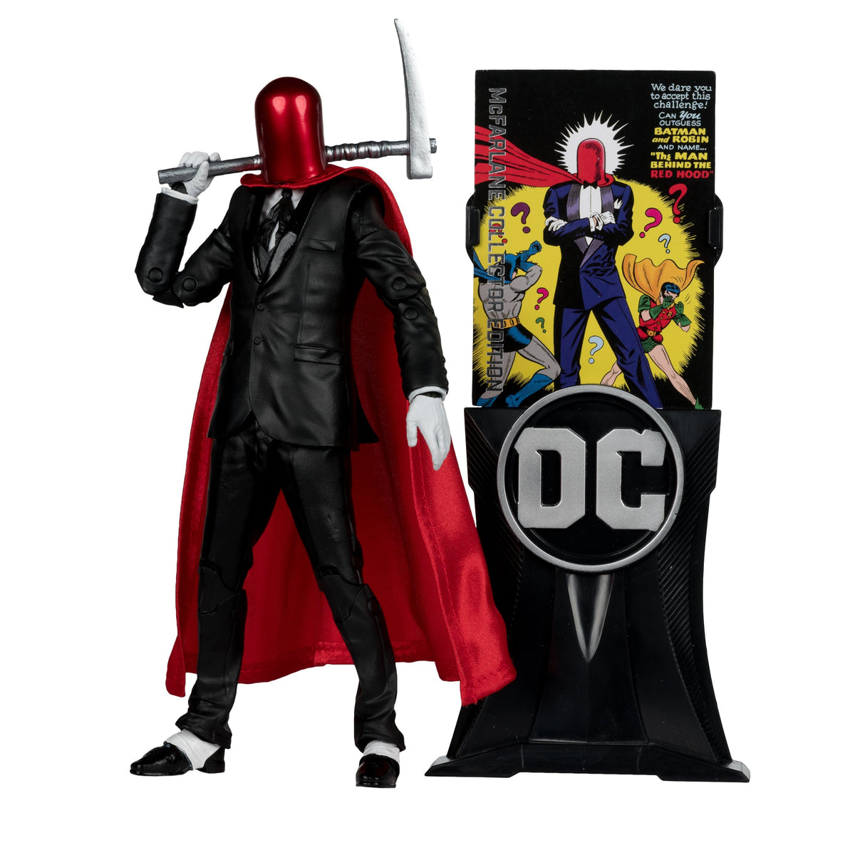 DC MCFARLANE COLLECTOR EDITION  - #20 RED HOOD - DETECTIVE COMICS