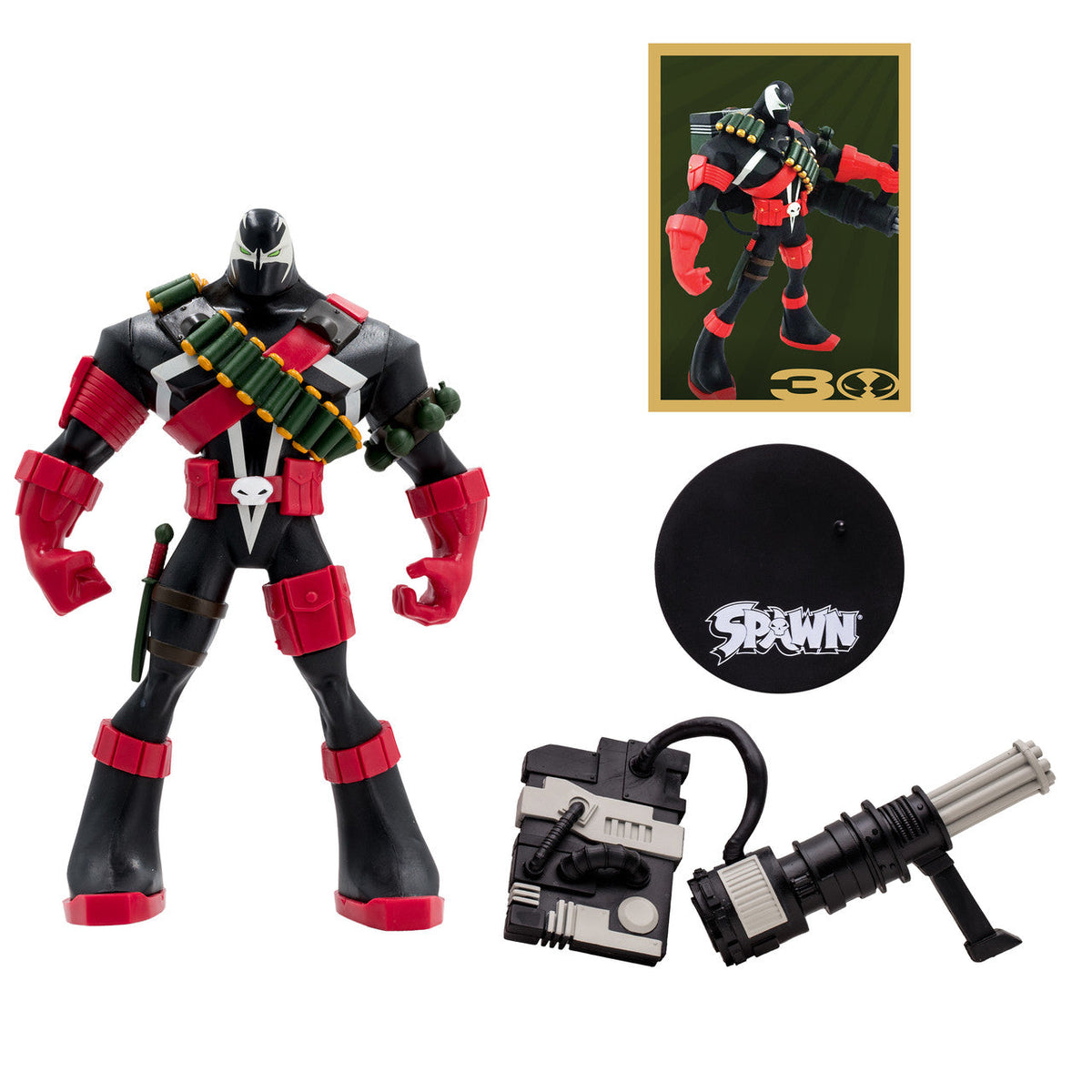 Commando Spawn (Digitally Remastered) 7" Figure McFarlane Toys 30th Anniversary