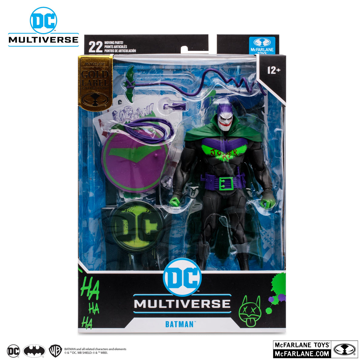 BATMAN WHITE KNIGHT JOKERIZED (GOLD LABEL)