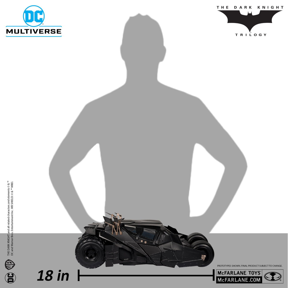 LUCIUS FOX & TUMBLER (THE DARK KNIGHT) GOLD LABEL