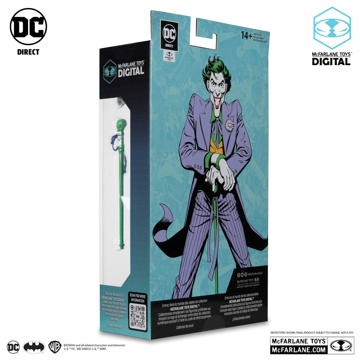 DC Comics The Joker (Silver Age) 7" Action Figure