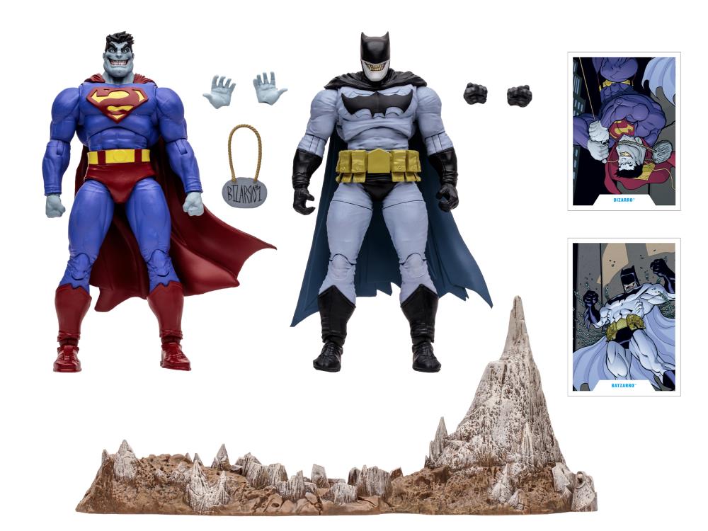 DC Multiverse Bizarro & Batzarro Action Figure Two-Pack