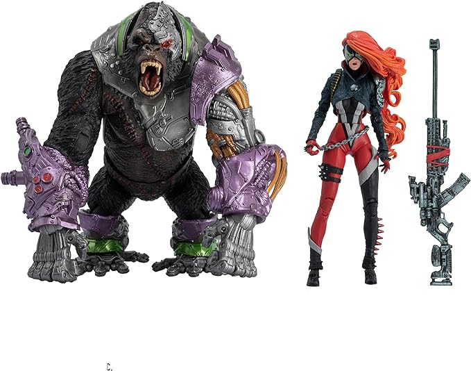 Spawn She-Spawn & Cygor Action Figure 2pack  Gold Label