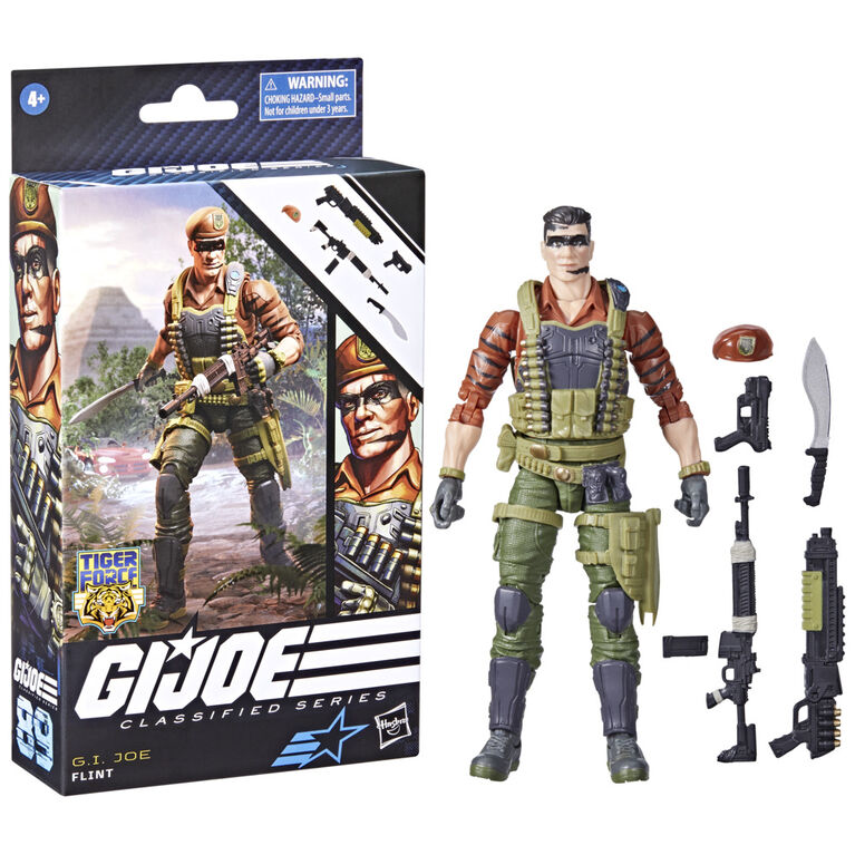 G.I. Joe Classified Series Tiger Force Flint 89 - Exclusive