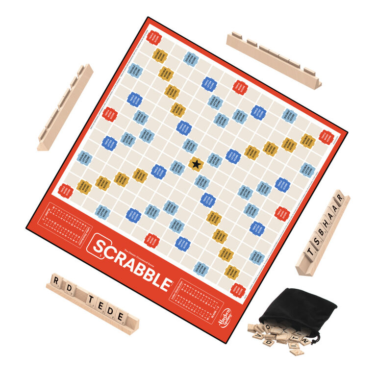 Scrabble Board Game - Classic Word Game