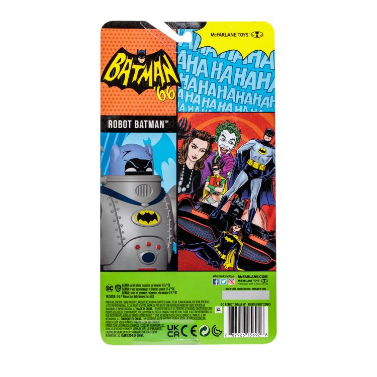 McFarlane Toys DC Batman 1966 Retro Series Robot Batman Action Figure [Comic]