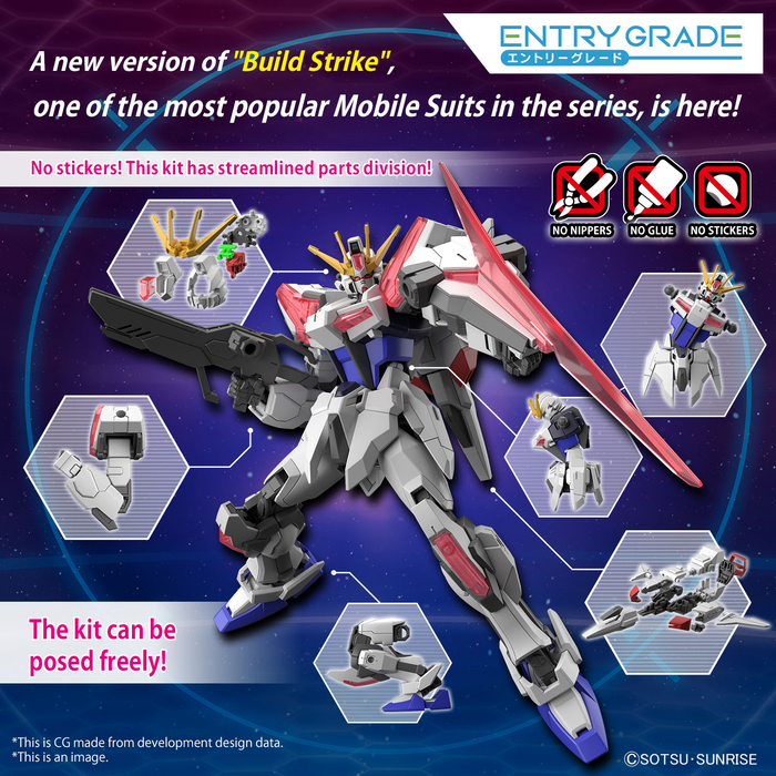 Entry Grade Build Strike Exceed Galaxy 1/144