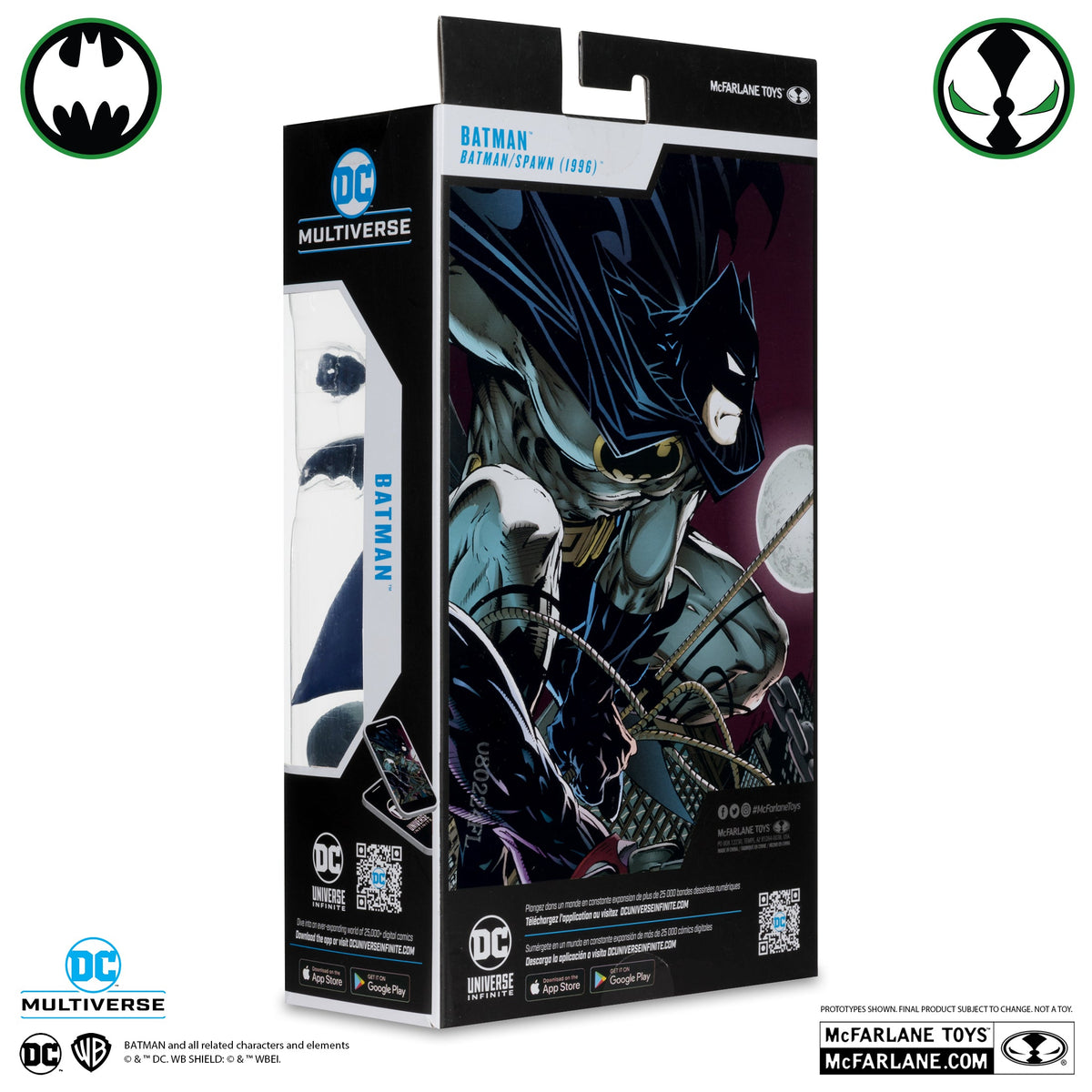 DC MULTIVERSE  - Batman 1996 (Batman/Spawn) - Platinum / Chase