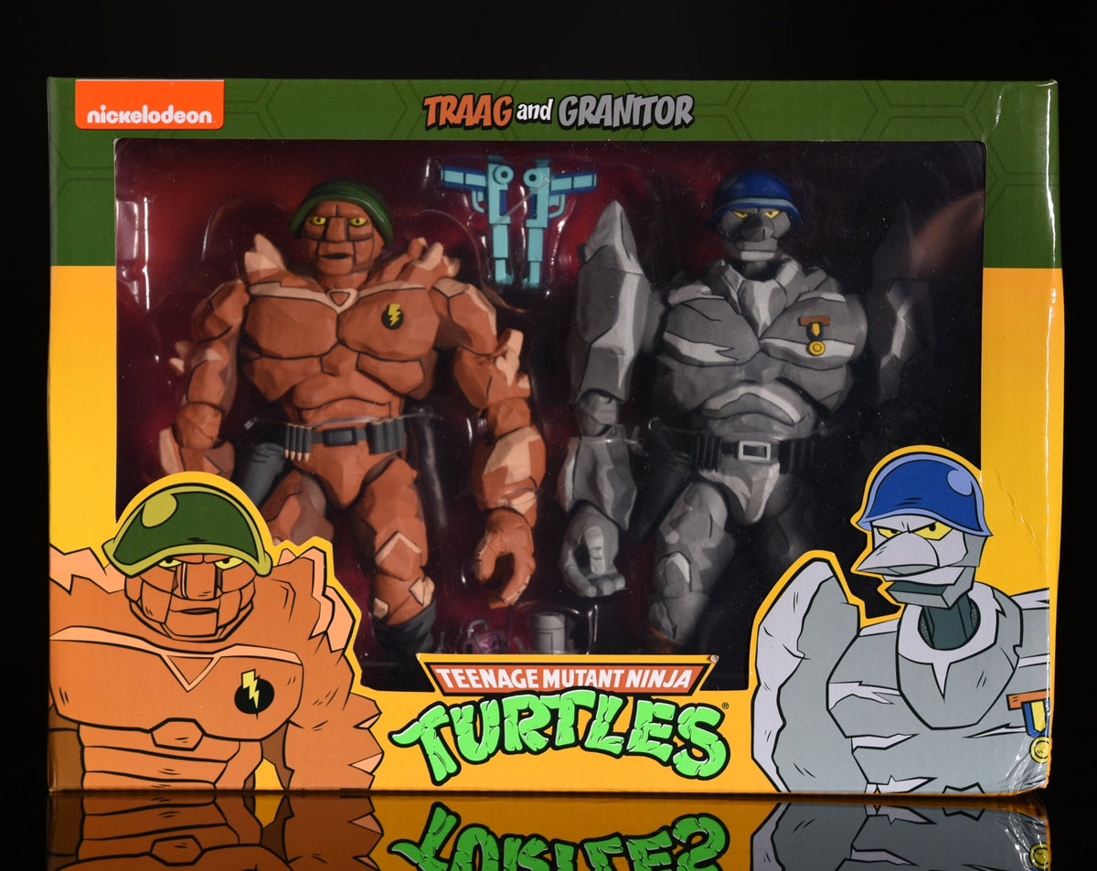 Neca TRAGG and GRANITOR teenage mutant ninja turtles