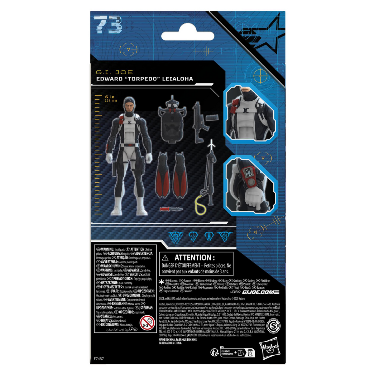 G.I. Joe Classified Series Edward “Torpedo” Leialoha - 73