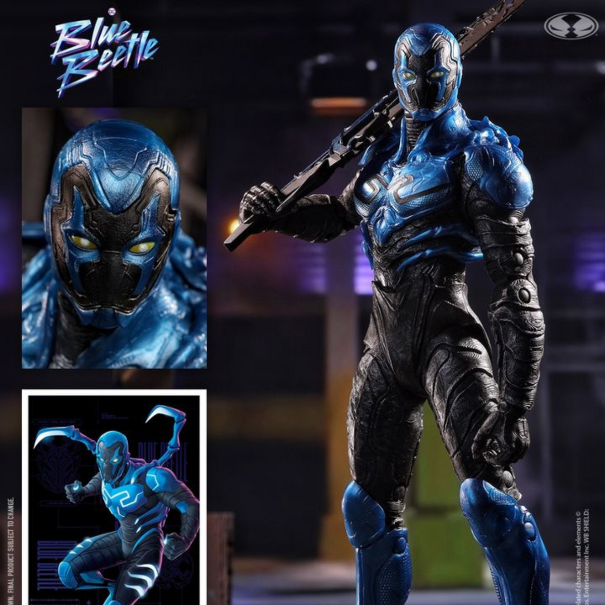 MCFARLANE TOYS - Blue Beetle DC Multiverse - Blue Beetle Action Figure