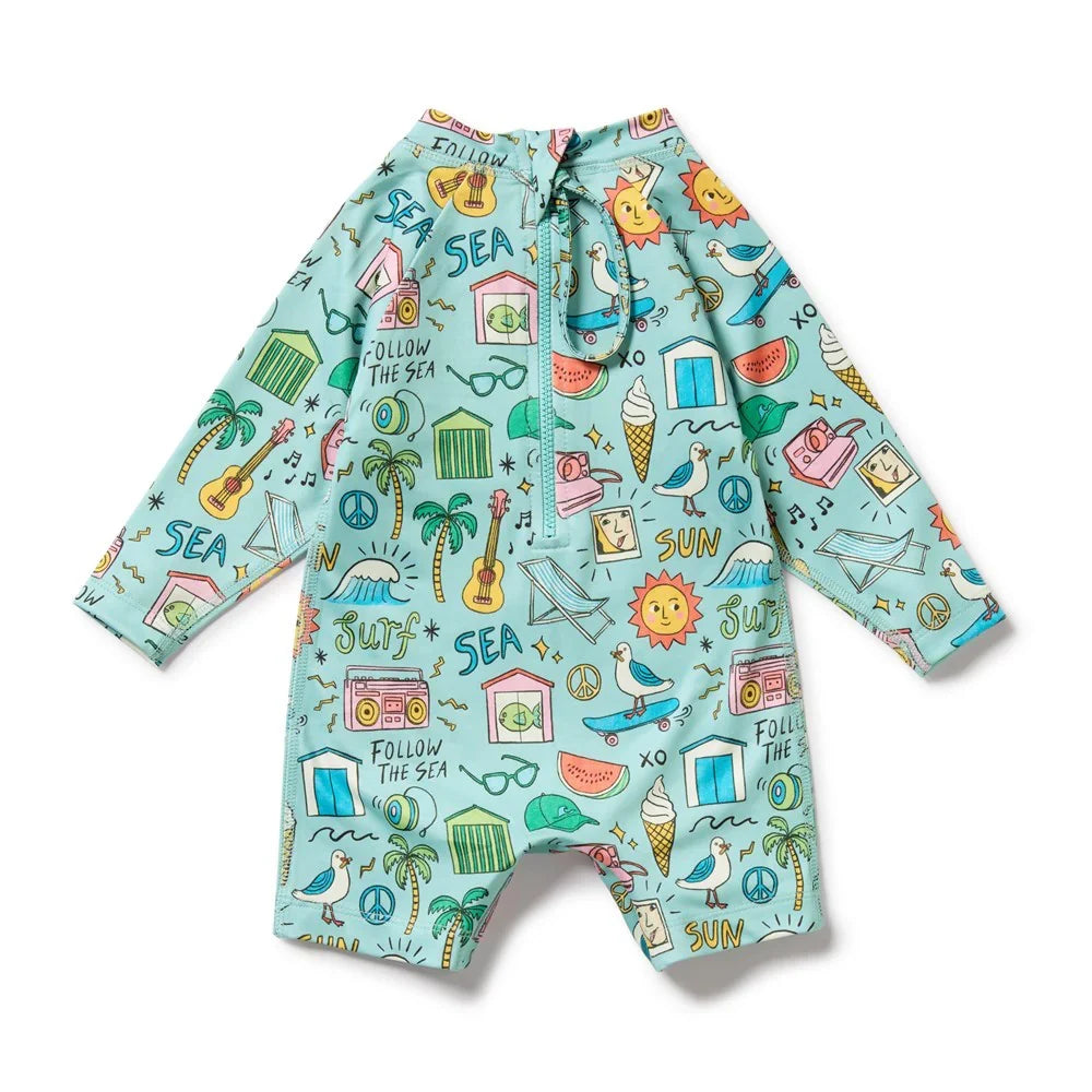 Sun Surf & Sea One Piece Boyleg Swimsuit | Wilson + Frenchy