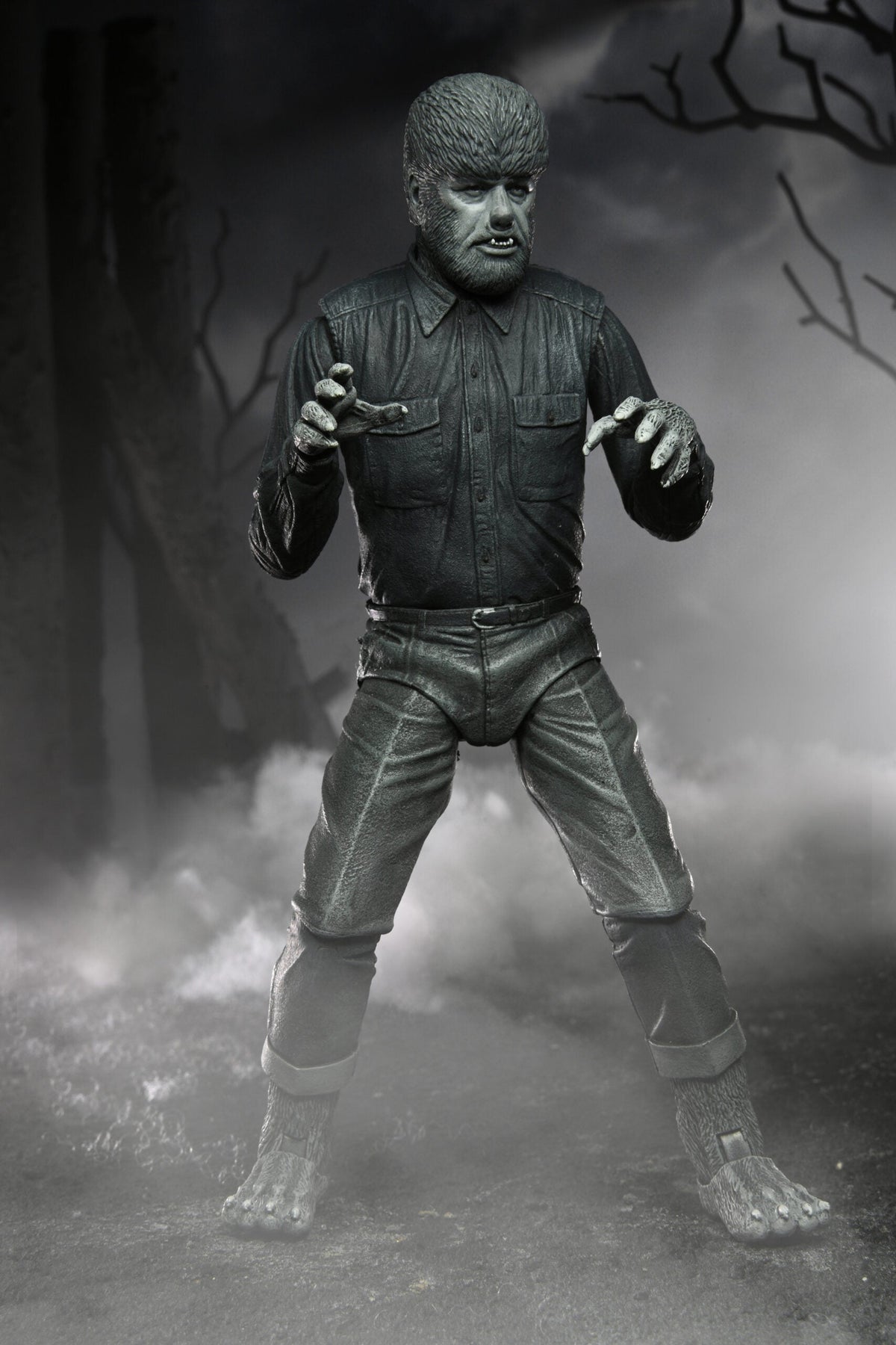 Universal Monsters - Ultimate Wolf Man - Black & White