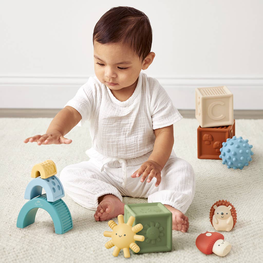 Itzy Ritzy Canada - ITZY BLOCKS™ Sensory Block Set - Ages 1–2
