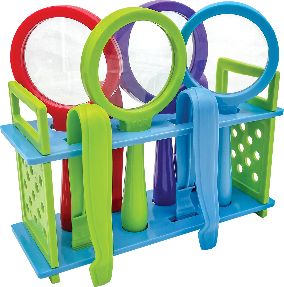 Teacher Created Resources - Up-Close Science Magnifying Glasses & Tweezers, 9 Pieces Activity Set - Ages 3+