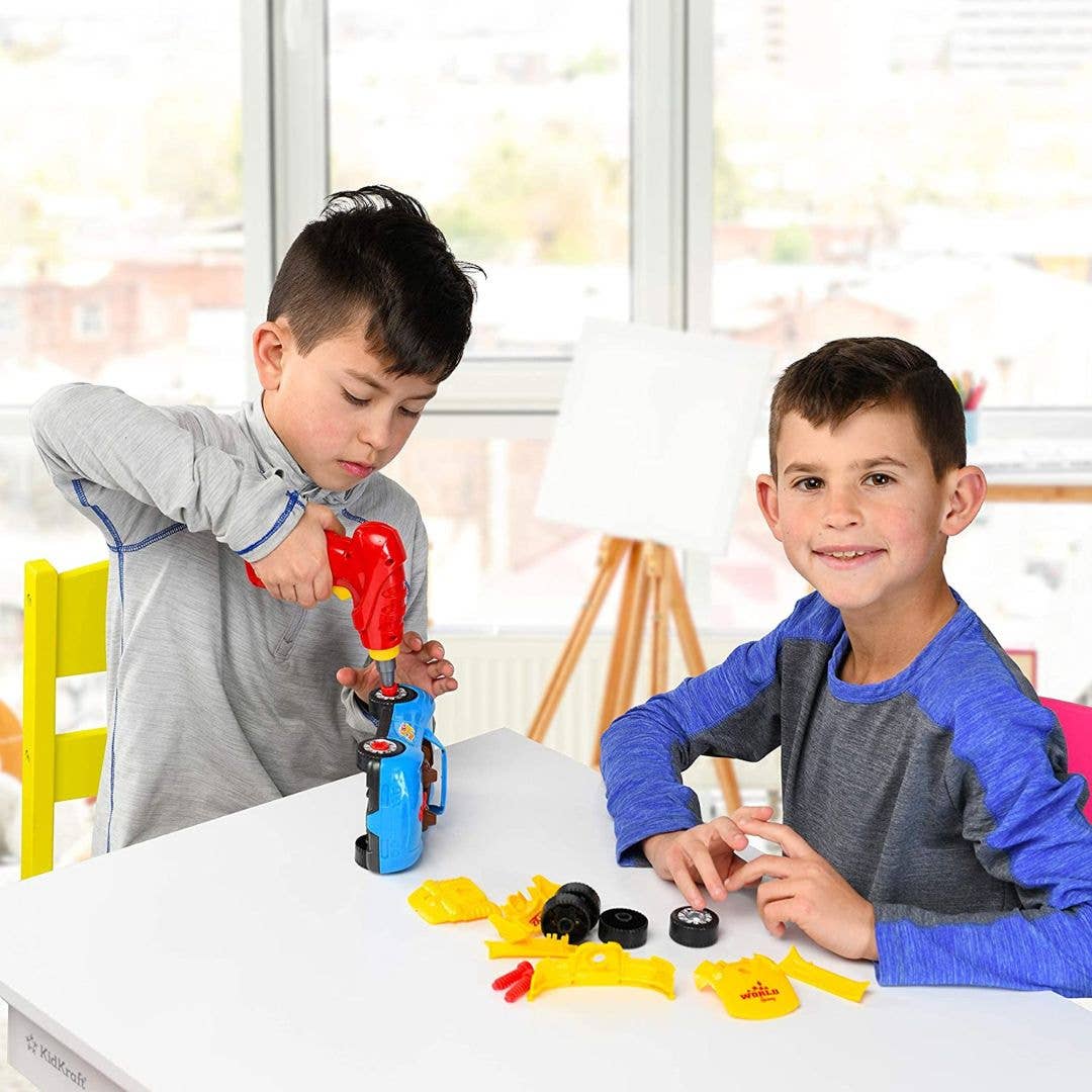 Play22 - Take Apart Racing Car Toys - 30 Piece - Ages 3+