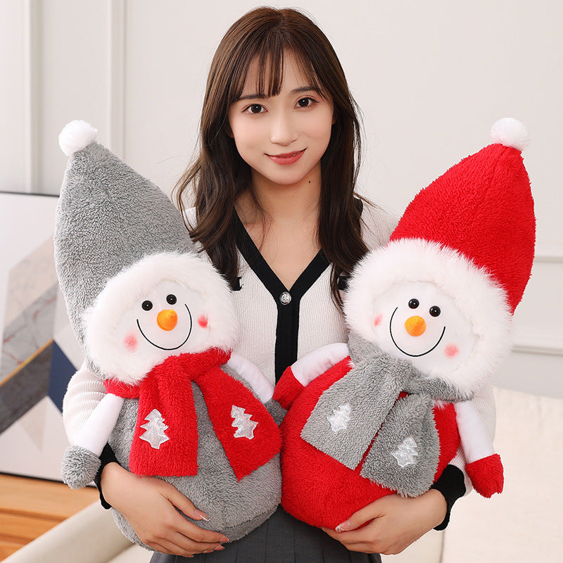 Christmas Snowman Plush Toy Holiday Gift