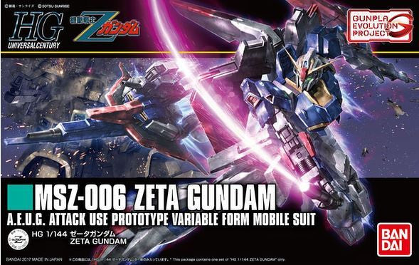 HGUC 1/144 #203 Zeta Gundam