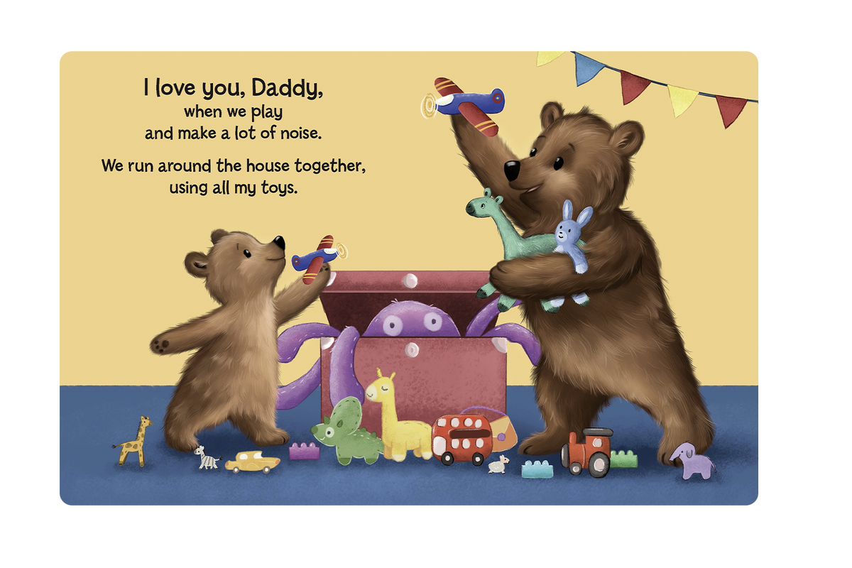 Little Hippo Books - I Love You, Daddy - Ages 1–5