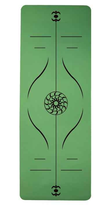 Yoga Mat Posture Line Non-slip Custom Fitness Mat For Beginners Plank Support